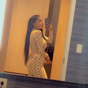 Marine Serre SET - moon-printed leggings and top